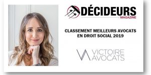 Classement Décideurs 2019 Droit Social Marylaure Méolans