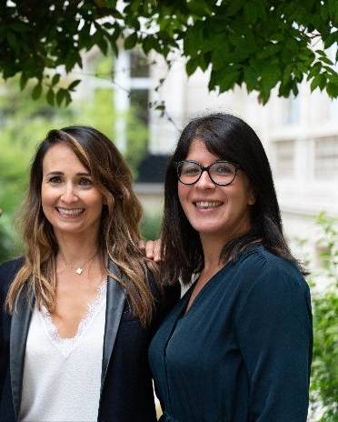 Les associées de Victoire Avocats : Sara Monroig et Marylaure Méolans.