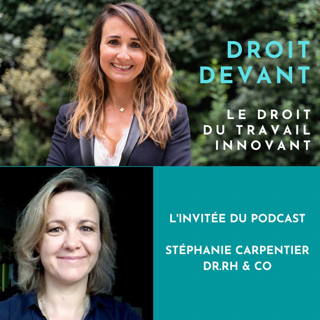 Stéphanie Carpentier Invitée Podcast-Droit-Devant