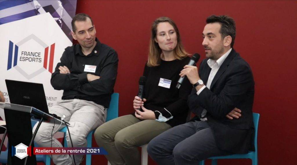 Atelier rentrée 2021 de l'association France Esports